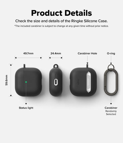 Carcasa Funda Ringke Para AirPods 4 Silicona