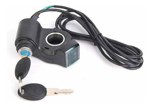 Aynefy E-bike Thumb Throttle, Led Digital Voltage Display Ba
