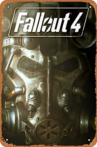 Póster Fallout 4 Decorativo Para Pared.