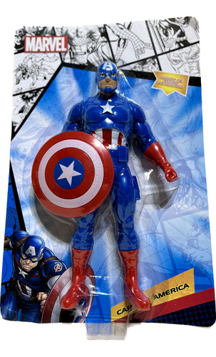 Muñeco Articulado Increíble Hulk Capitán America