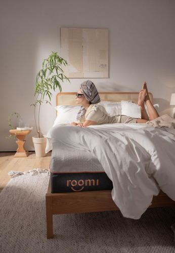 Colchón King Size roomi freedom Tecnología Latex Feel Hyper Soft Gran Suavidad y Soporte Funda Removible Firmeza Suave 30 cm Altura