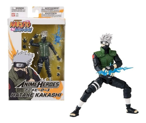 Figura Kakashi Naruto Shippuden Colección Anime Heroes