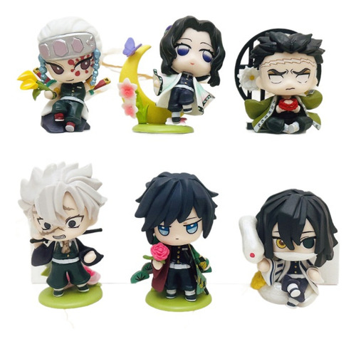 Figuras De Acción Y Juguetes De Sanemi Shinobu Obanai, Cazad