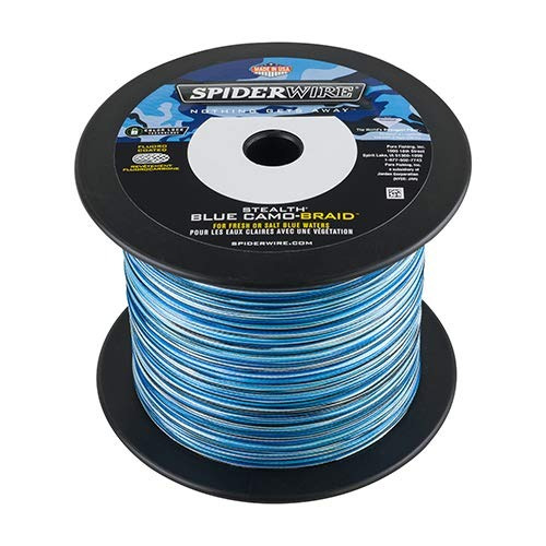 Spiderwire Stealth Blue Camo Braidtm 20lb | 9kg 3000yd | 274