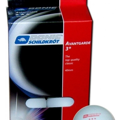 Pelotitas Ping Pong Donic Avantgarde 3 Estrellas X 6u