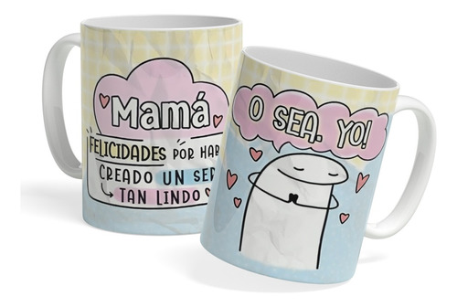 Mug Pocillo Taza Día De La Madre 1 - Meme Flork Regalo Mamá