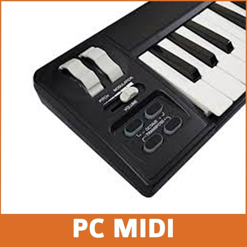 Teclado Controlador Midiplus Akm320 Midi Usb 32 Teclas