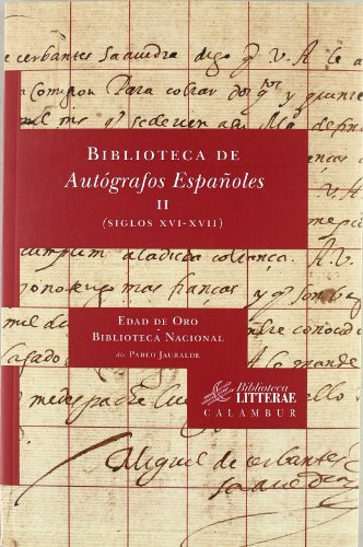 Biblioteca De Autógrafos Españoles Ii, Jauralde, Calambur