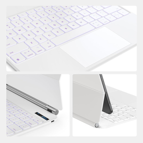 Funda Con Teclado Mágico Para iPad 10th / 11th Con Ñ