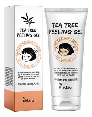 Rokkiss Gel Pelador De Árbol De Té (4.1 Fl Oz), Exfoliant.