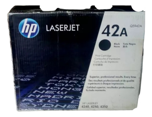 Para Recarga Cartucho Vacio  Hp Q5942a, 42a Original En Caja