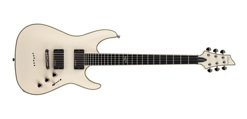 Schecter Blackjack Atx C-1 Seymour Duncan Active Blackouts W Color Blanco Orientación De La Mano Diestro