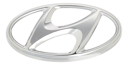 Emblema Parrilla Hyundai Elantra 2011-2013 Cromada Original