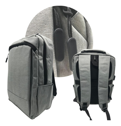 Mochila Grande Reforzada Porta Notebook Urbana Viaje Oficina