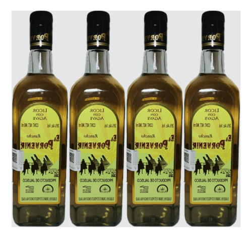 Pack De 4 Licor Rancho El Porvenir 960 Ml