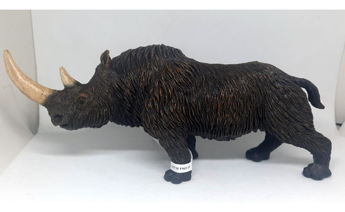 Figura De Rinoceronte Lanudo Marca Mojo (Usado)