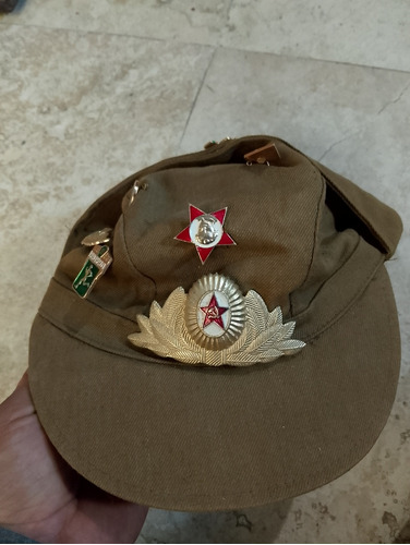 Gorra Militar Rusa  Artillería 1990