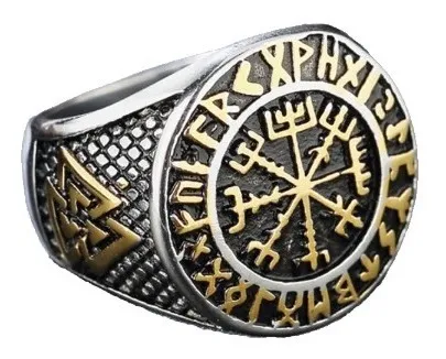 Anillo best sale brujula vikinga