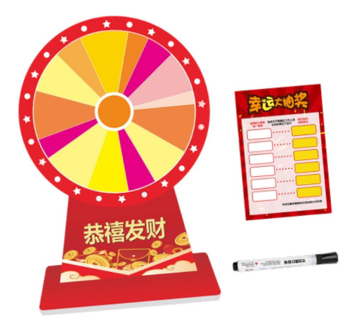 Ruleta De Mesa Con Premio De 12 Pulgadas Para Multicolor B