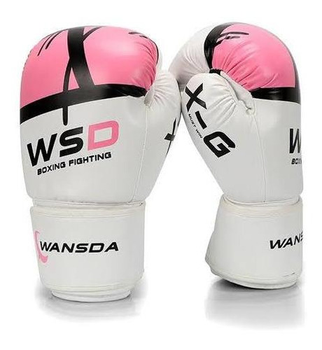 Imagen 3 de 7 de Guantes Mujer Box Muay Thai Mma Full Contact + Envío