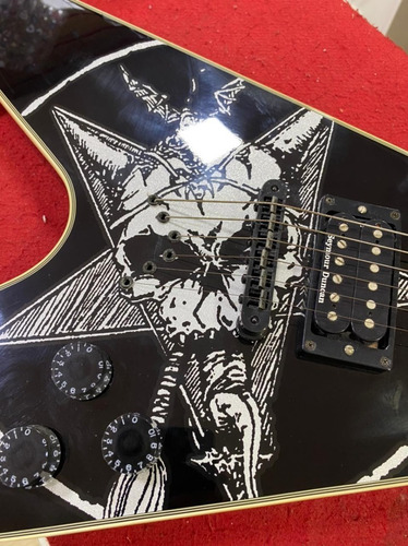 Guitarra Fly V Dean Old Skull ! Fotos Reais !