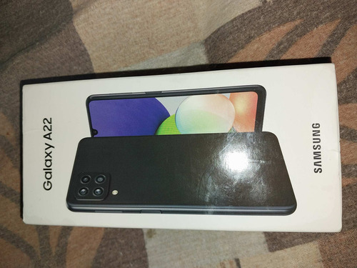 Celular Samsung A22 Color Negro En Buenas Condiciones 