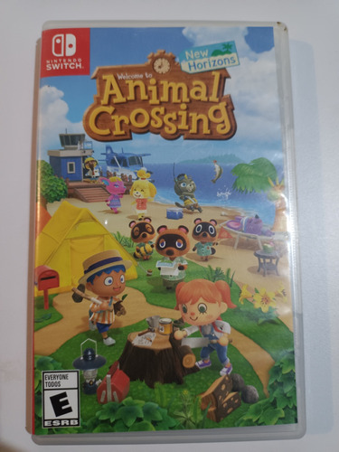 Caja Sola Sin Juego Sin Manual Animal Crossing Switch 