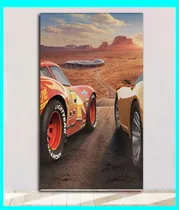 Comprar Cuadro Decorativo Cars 29x50 Cm Rayo Mc Queen Pelicula Pista