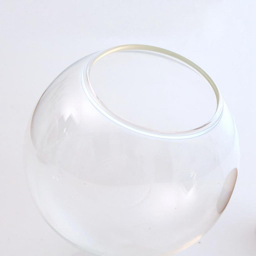 3 Cúpula De Cristal Transparente Del Tarro De La Bola 10cm