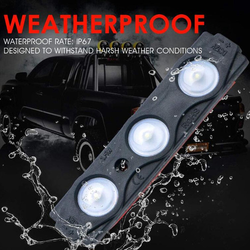 Luz Led Para Camión Con Cama, Caja De 24 Led Para Camioneta