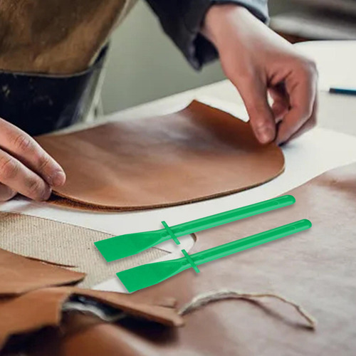 2 Piezas Esparcidores De Pegamento Barras De Frotis De Verde