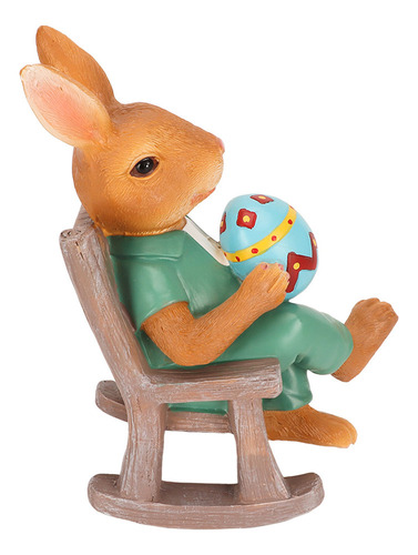 G Mecedora Con Forma De Huevo De Pascua Con Forma De Conejo