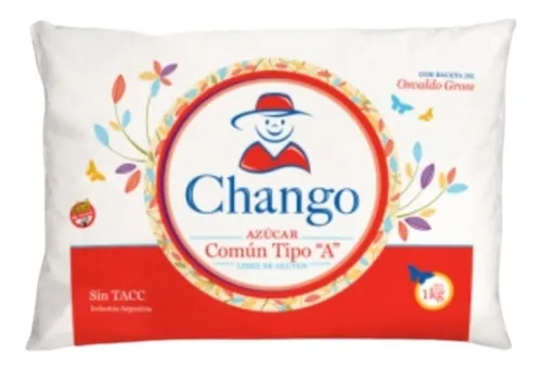 comprar Azucar Chango Común De 1kg, Pack 10u