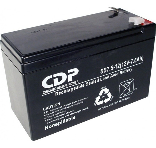 Cdp Bateria Reemplazo Ups Lsb-12/7.2 12v 7ah