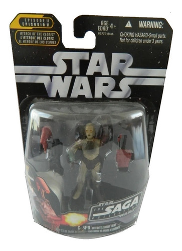 C3po W/battle Droid Head Ep Ii Aotc Saga Collection 017 Var
