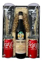 Comprar Kit Fernet Branca + 2 Vasos + 2 Coca Cola 220ml Perez Tienda