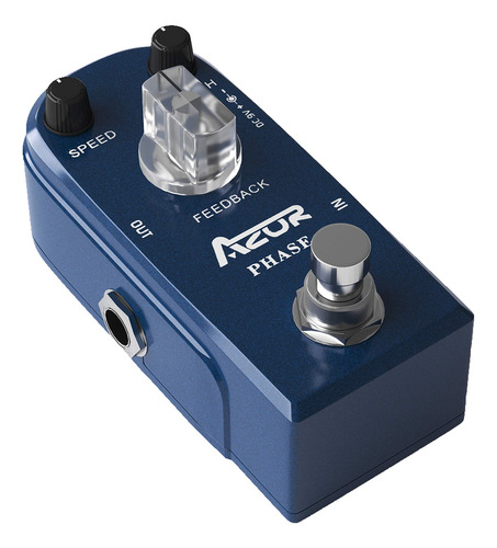 Pedal De Efecto De Guitarra Analógico Azor Phaser
