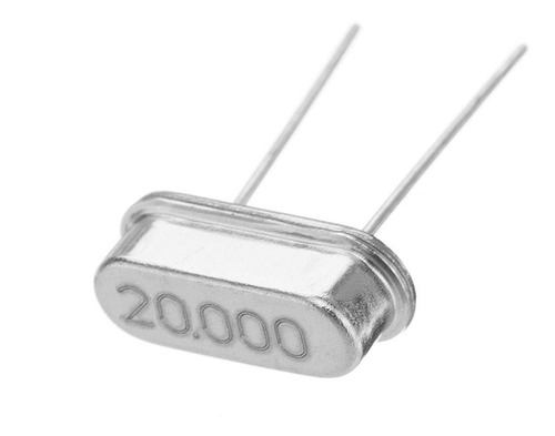 Cristal Oscilador 20.000 Mhz Hc-49s Caneca Baixa