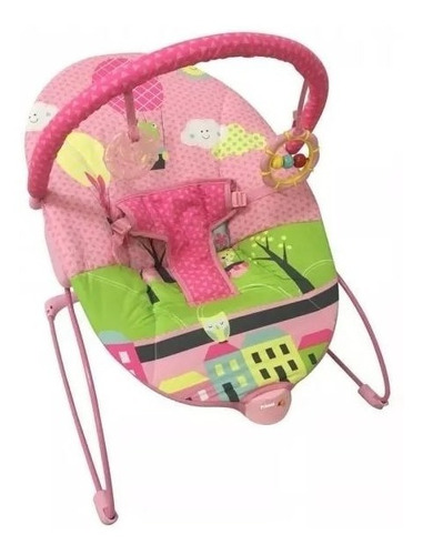 Bouncer Silla Mecedora Para Bebe Prinsel Rosa Azul Msi