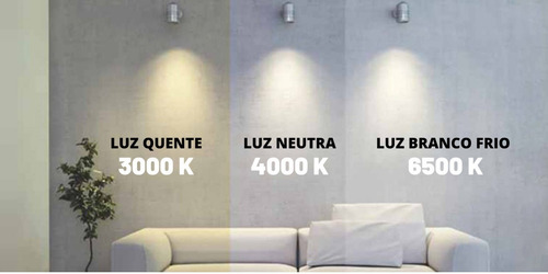 Lâmpada led Empalux Bulbo LED 9 W Bulbo cor branco-frio 9W 127/220V 6500K 810lm com 10 unidades