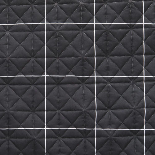 Edredon Individual Ligero Negro Blanco 2 Vistas Logan Cuadro