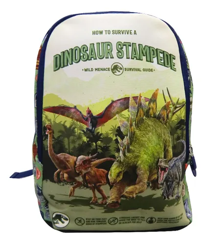 comprar Mochila Jurassic Dinosaurios Neopreno 37 Cm Espalda - Vaj