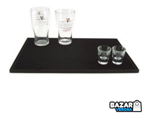 Imagen 1 de 3 de Goma Axen Para Apoyar Tragos Barman Rejilla 30,5 X 47,7 Cm