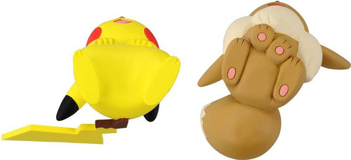 Pokemon Moncolle Pikachu & Eevee Esp_10 Takara Tomy F