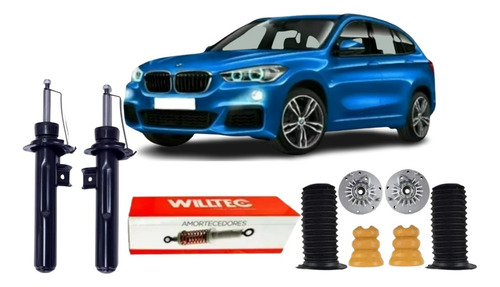 Kit Amortecedor Dianteiro + Kit Completo Bmw X1 F48 F49 