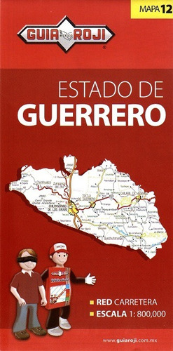 Mapa Estado De Guerrero Guia Roji