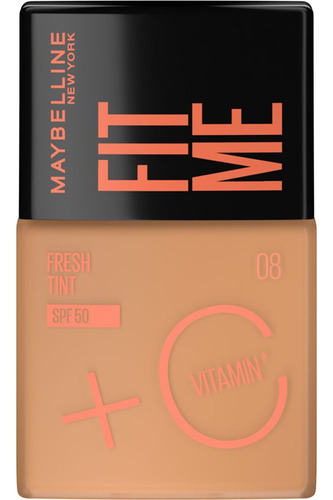 Base de maquillaje líquida Maybelline Fit Me Fresh tint Fit me fresh tint tono beige 08 - 30mL 30g