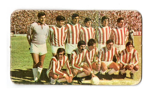 Figurita San Martin Tucuman Tarjeton Futbol 1971  Nº 29