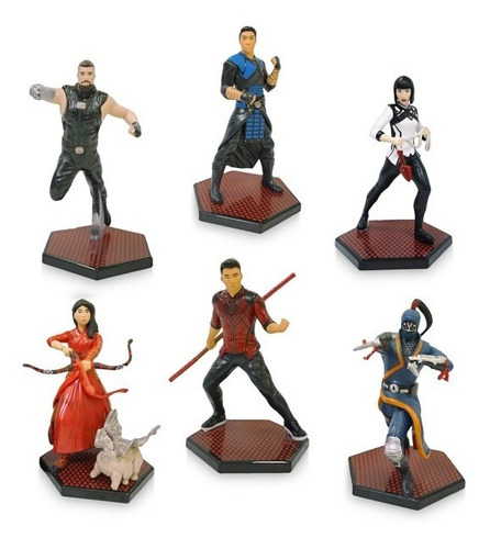 Playset Figuras Shang-chi Original Disney 6 Figuras