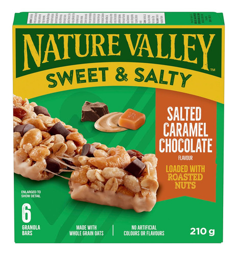 Barras De Granola Con Sabor A Chocolate Y Caramelo Salado Du
